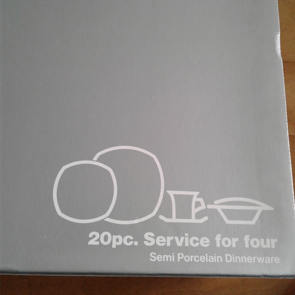 NEW in box Nikko PEACHGLOW Quadrille 20 pc Set Service for 4 Japan tableware - Picture 4 of 8